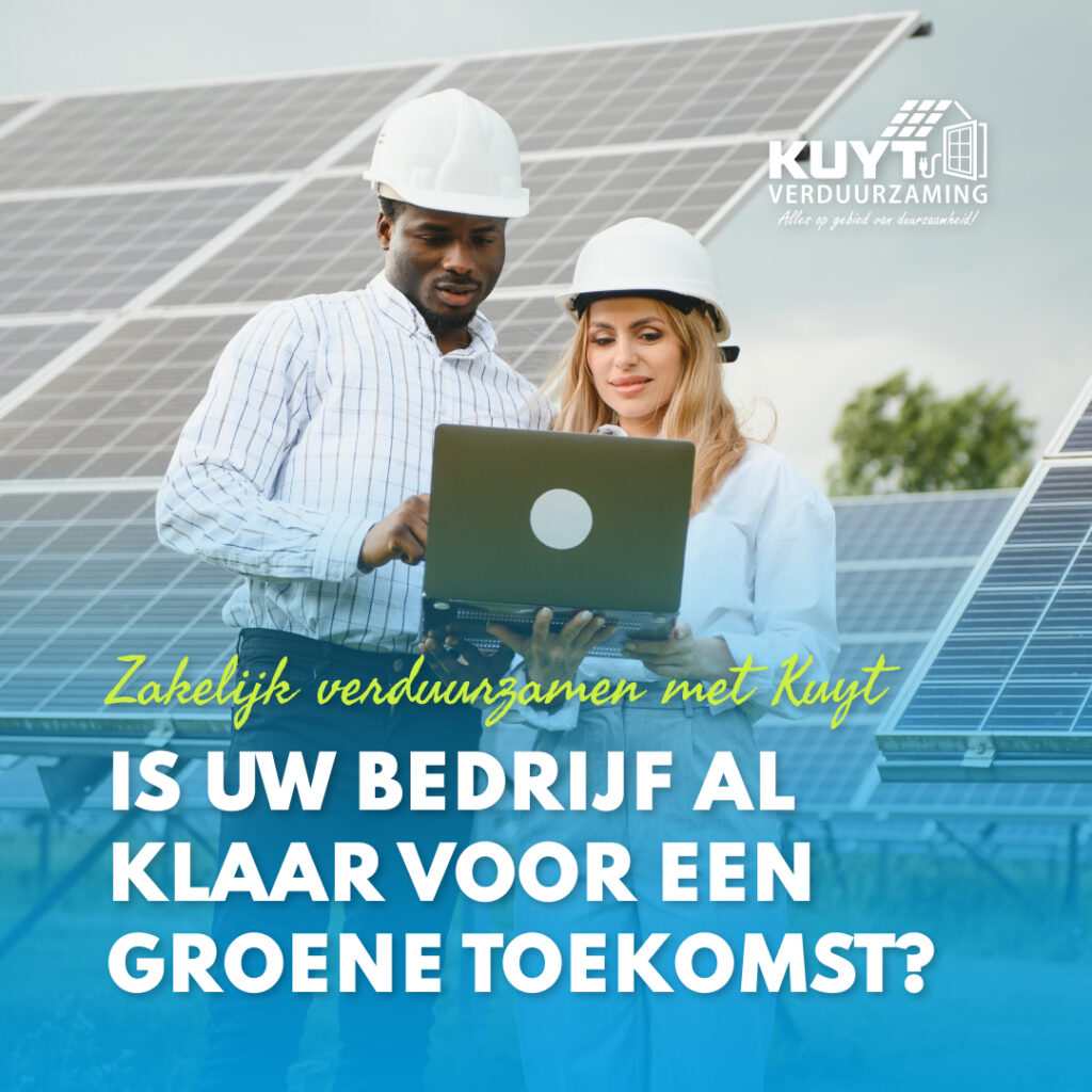 Zakelijk verduurzamen