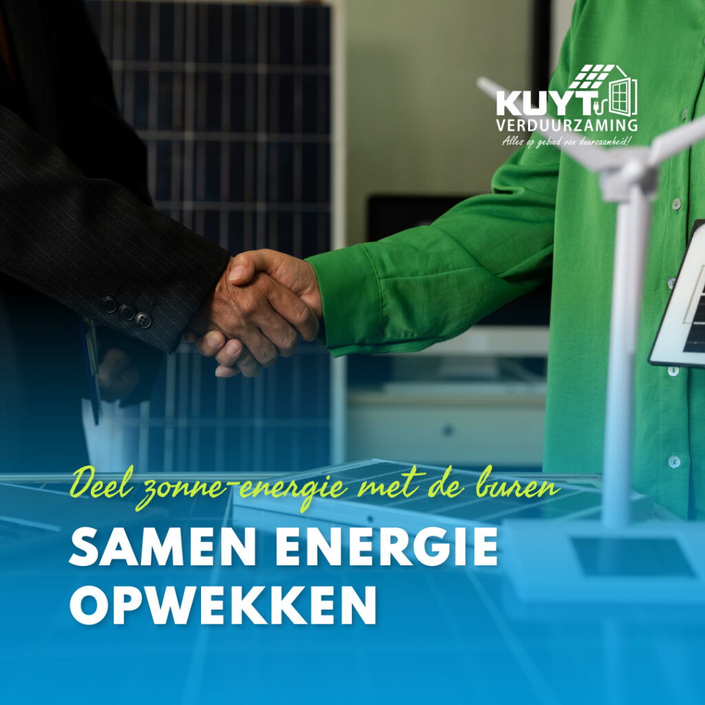 Zonnepanelen delen