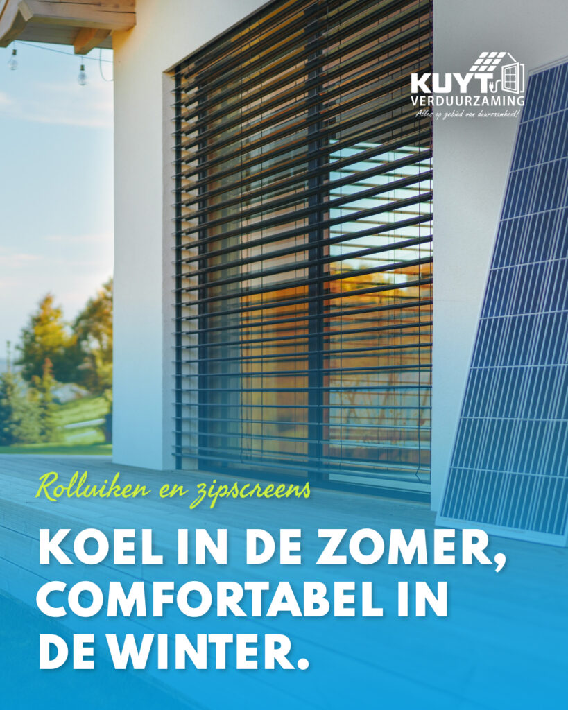 Rolluiken en zipscreens